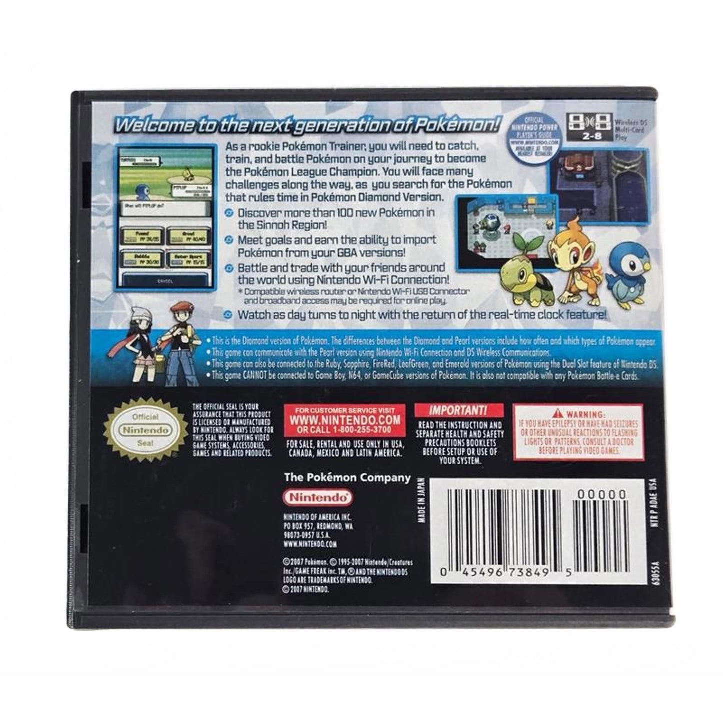 💎 Pokémon Diamond Version (Nintendo DS)