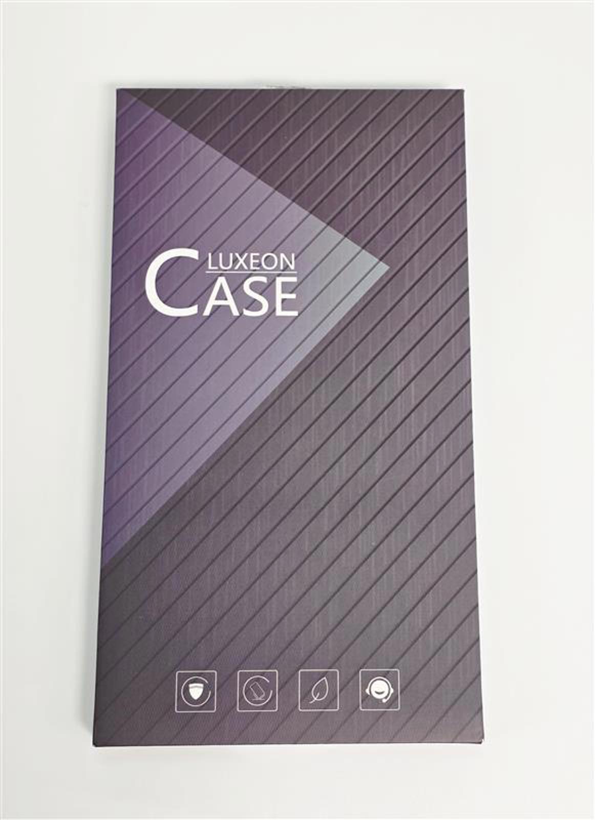 Luxeon Black Phone Case with Ring Kickstand Grip