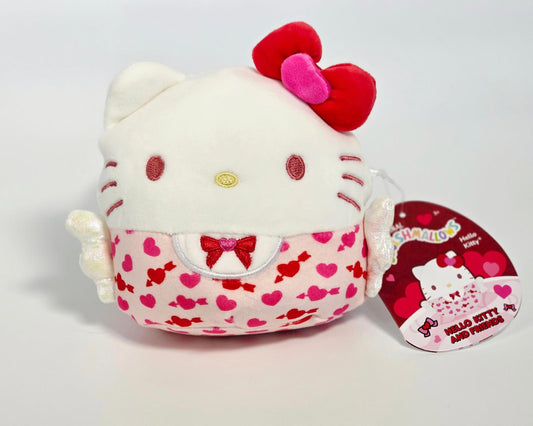 Squishmallows x Sanrio – Hello Kitty Valentine Plush (New with tag)