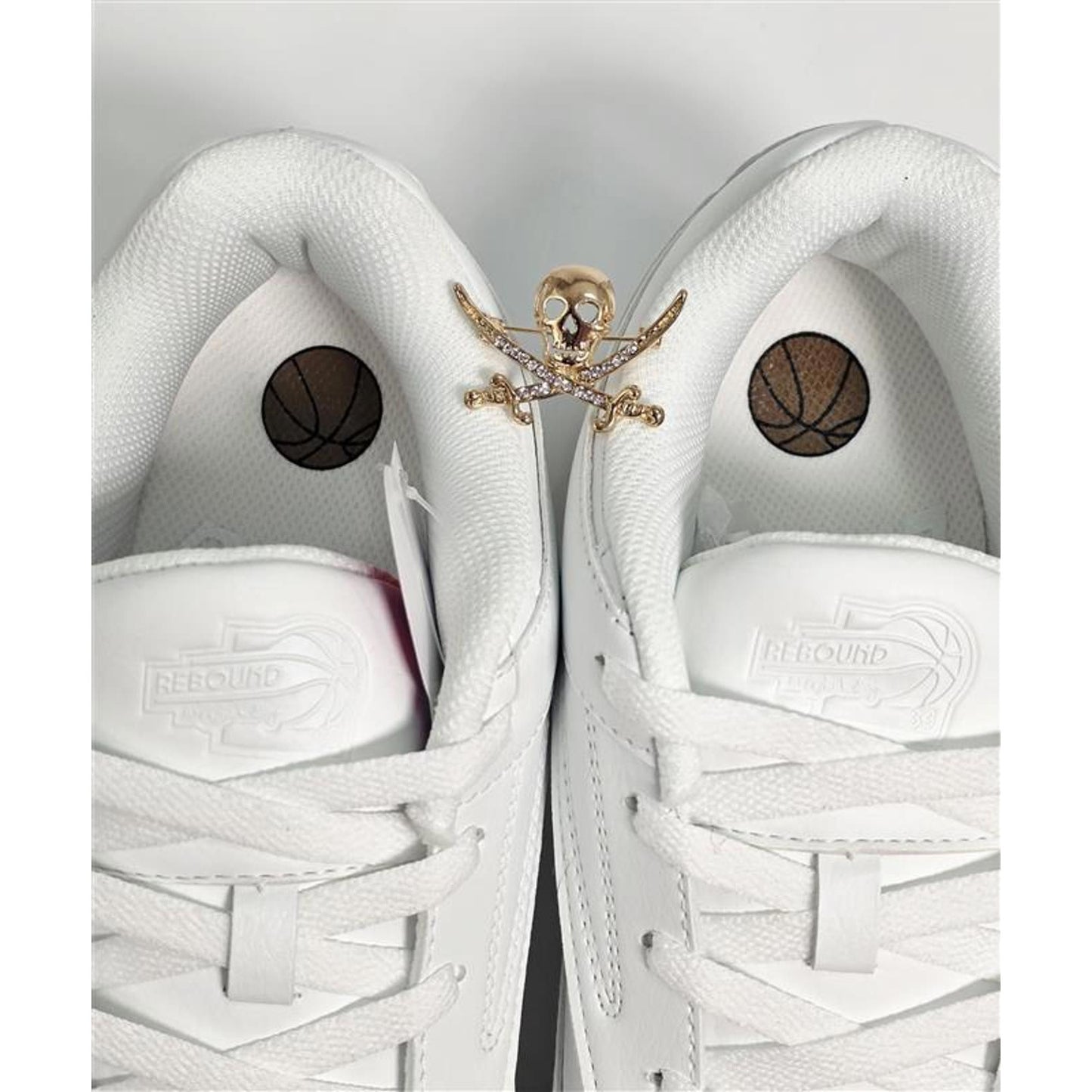 Patrick Ewing 33 Rebound Low White Sneakers Size 9.5