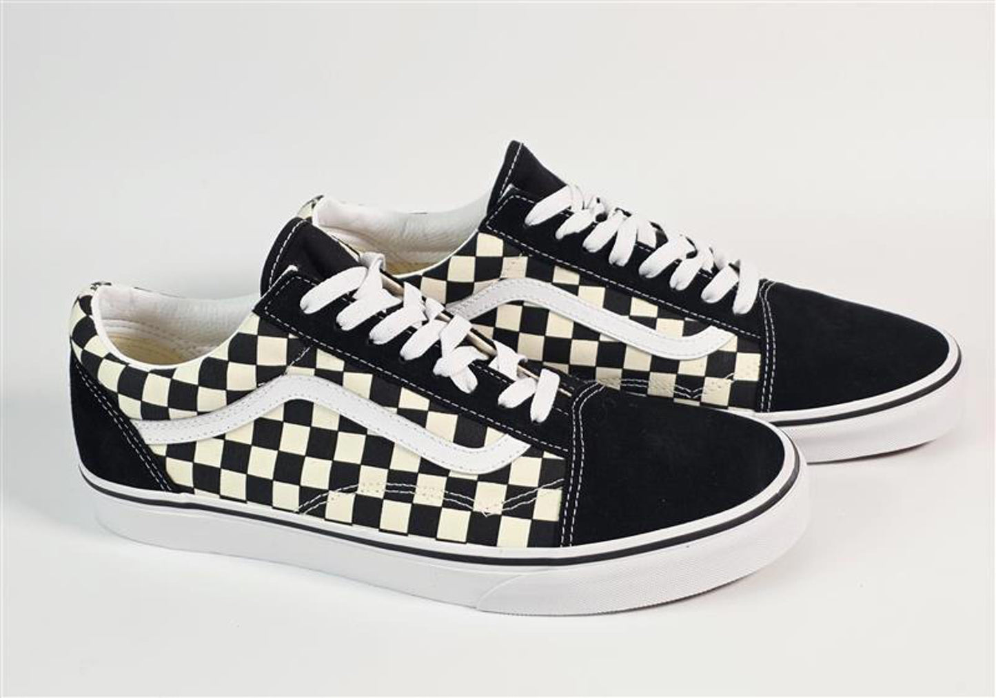 🏁 Vans Old Skool Checkerboard – Men’s Size 13