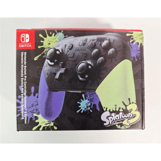 🎨 Nintendo Switch Pro Controller – Splatoon 3 Edition