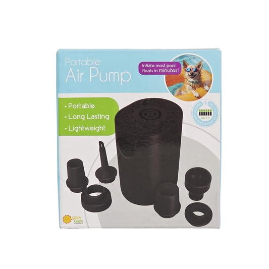 💨 Portable Air Pump • Compact • Multi-Nozzle Inflator