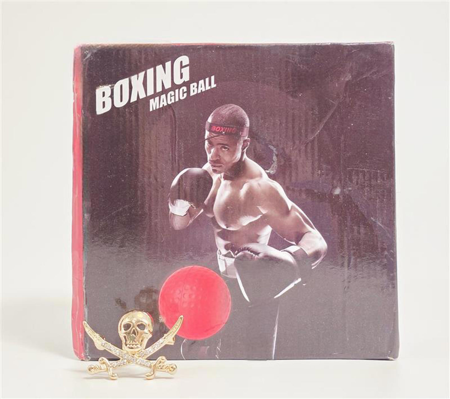 Boxing Reflex Magic Ball Trainer Speed Punch Set New (slightly damaged box)