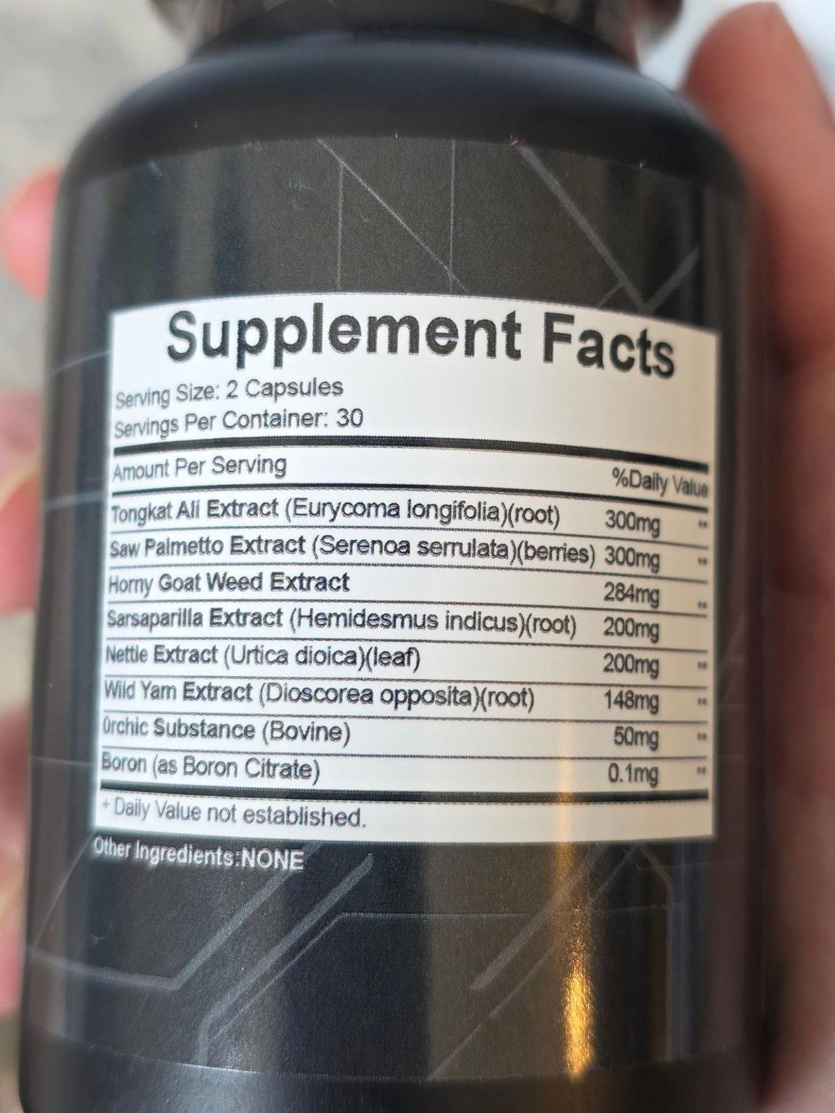 Test Boost Max – Natural Testosterone Support (60 ct)