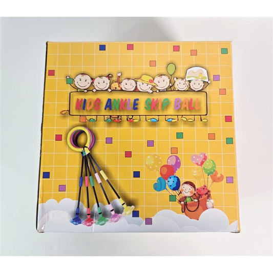 🎉 Kids Ankle Skip Ball – Colorful Jump Game (New in Box)