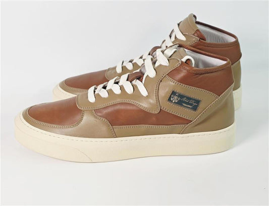 🤎 Rhude Cabriolet “Yellows” High-Top Sneakers Men’s 11 New