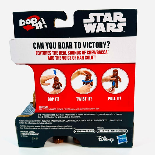 Hasbro Gaming Star Wars Bop It Chewie Electronic Game Chewbacca Toy New
