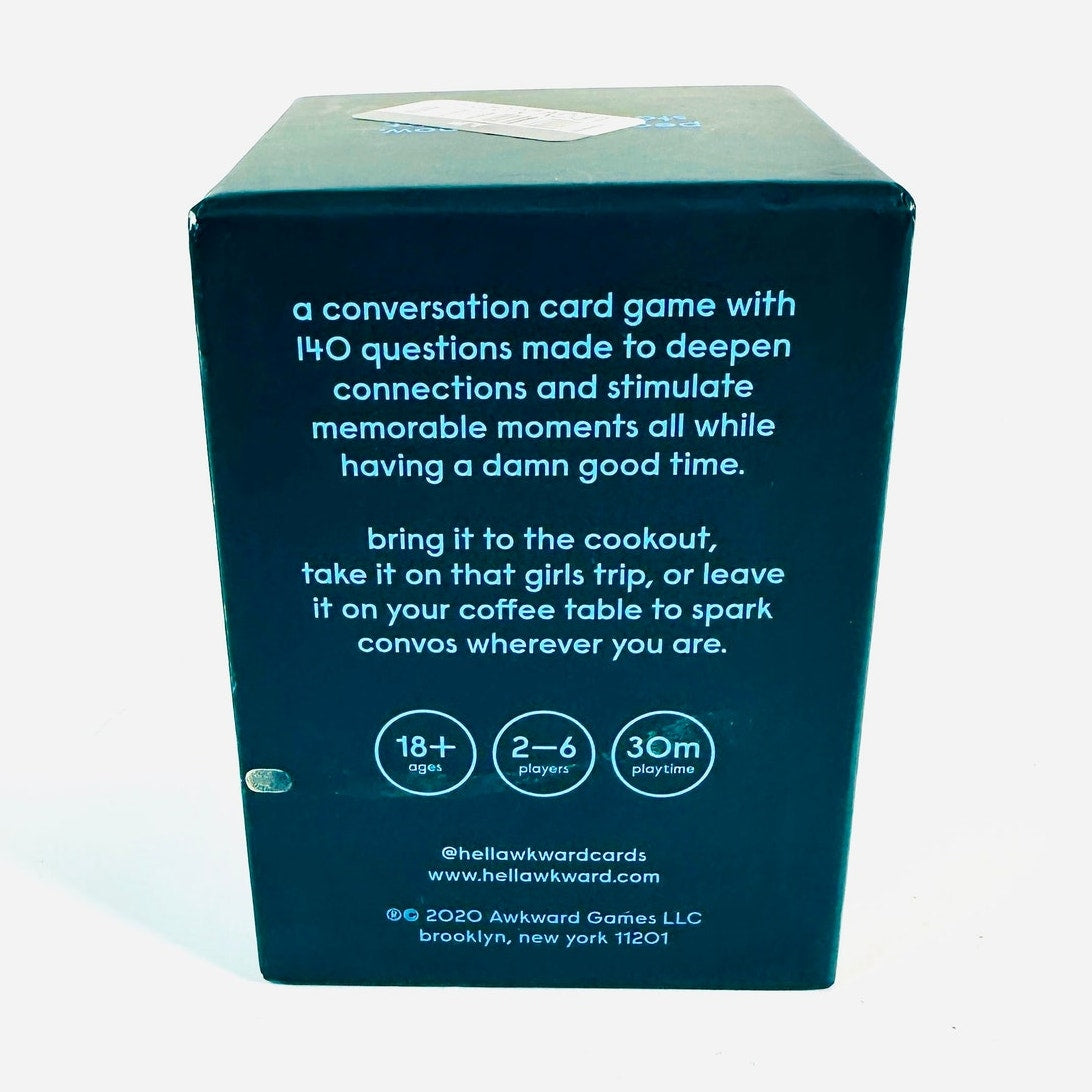💬 Hella Awkward Card Game 140 Questions Relationships New