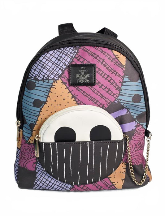 🖤 Disney The Nightmare Before Christmas Backpack Set – Patchwork Sally & Jack