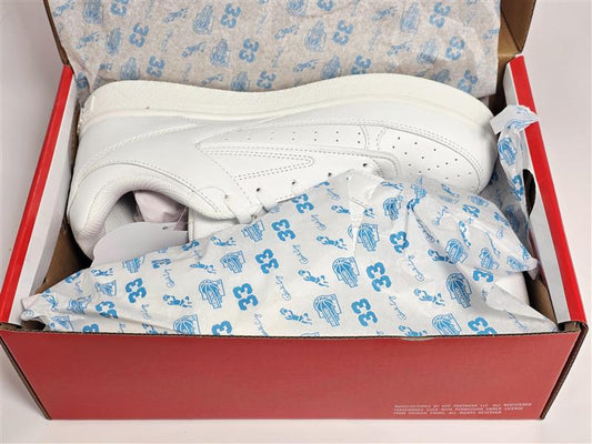 Patrick Ewing 33 Rebound Low White Sneakers Size 9.5