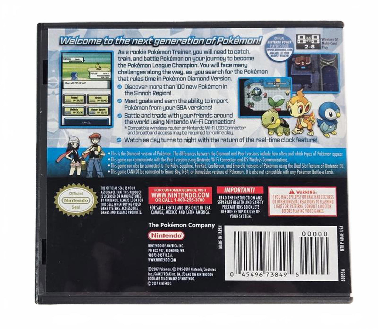 💎 Pokémon Diamond Version (Nintendo DS)