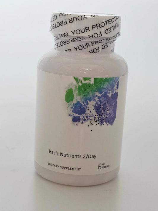 Basic Nutrients 2/Day – Daily Multivitamin (60 ct)