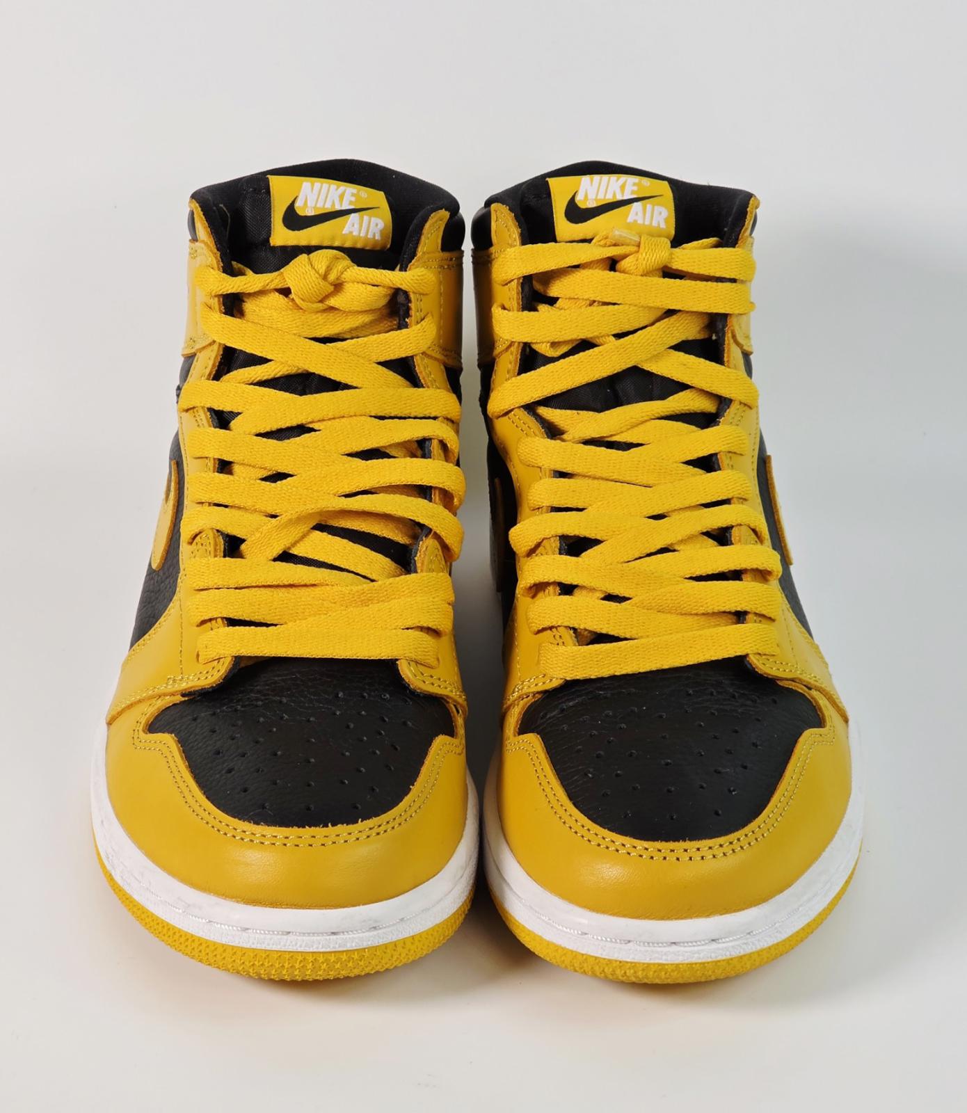 🖤💛 Air Jordan 1 Retro High OG “Pollen” 7Y – POIZON Authenticated-Preowned