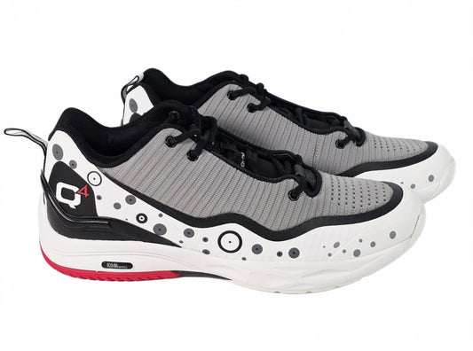 🏀 Q4 Sports Q4MB-012 “Bright White / Fiery Red” Basketball Shoes – Size 11