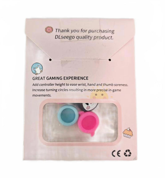 🍩 DLseego Silicone Thumb Grip Caps – Lovely Edition (Switch/Lite/OLED)