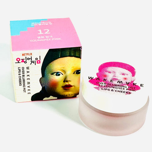🦑 Wakemake x Squid Game Over Blurring Pot 12 Younghee Pink New