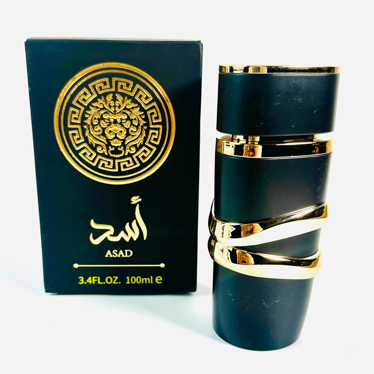 🦁 Asad EDP Natural Spray Cologne 3.4oz 100ml Lattafa New