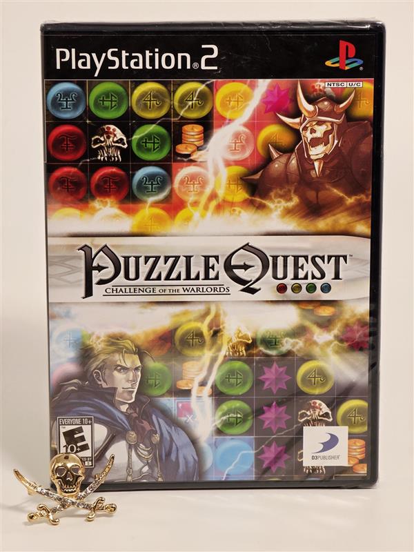 Puzzle Quest: Challenge of the Warlords (PlayStation 2, 2007) – Sealed
