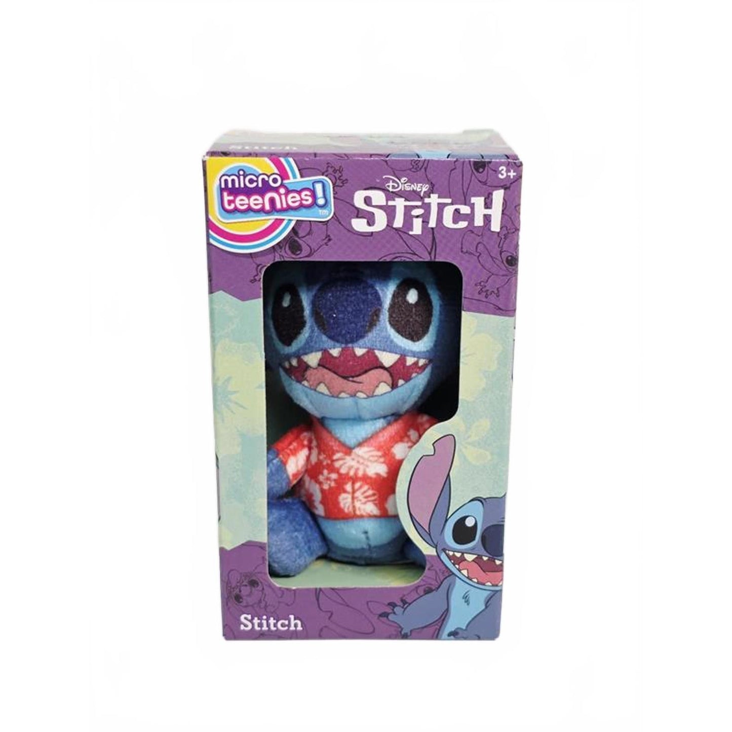 🌺 Disney Stitch Micro Teenies Plush – Hawaiian Shirt Edition