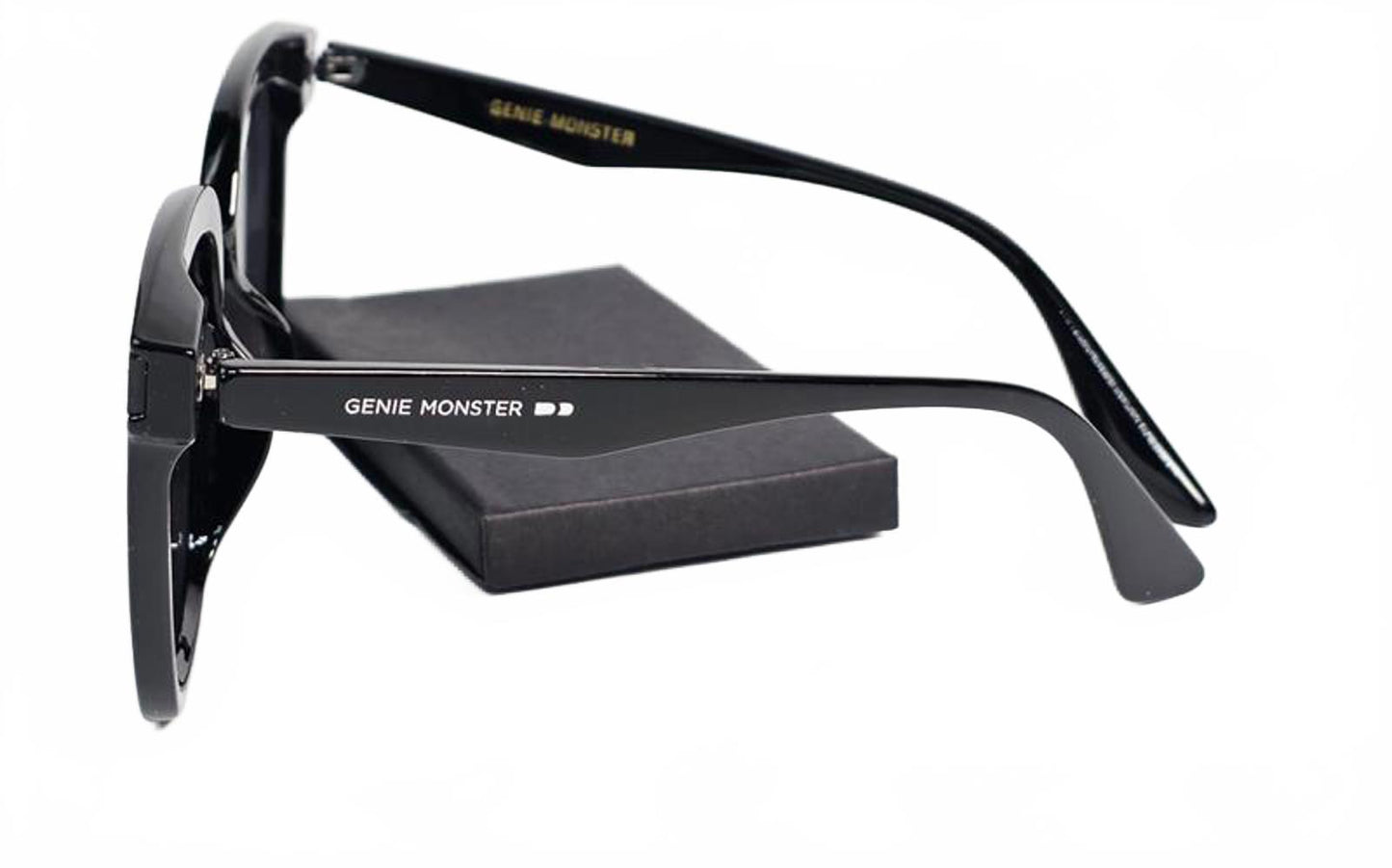 🕶️ Genie Monster Oversized Black Frame Sunglasses – Gentle Monster Dupe