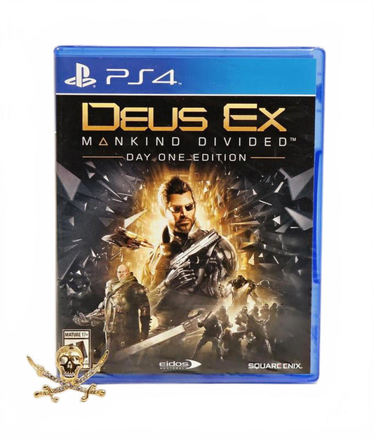 🎮 PS4 – Deus Ex: Mankind Divided (Day One Edition, New & Sealed)
