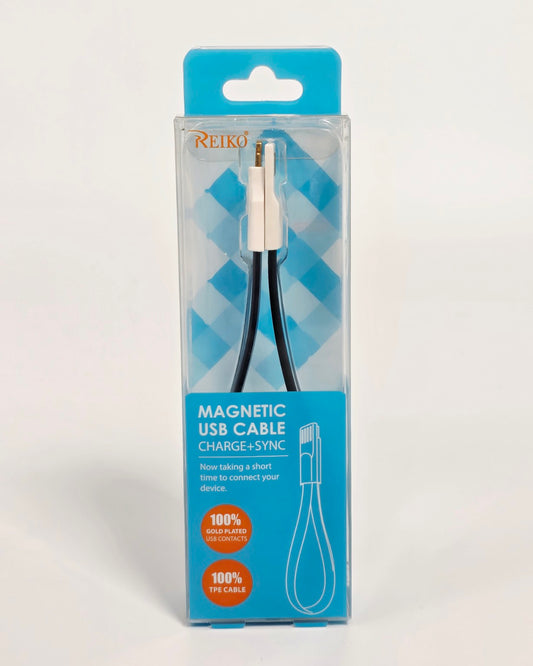 Reiko Magnetic 1ft USB Cable (Charge + Sync)